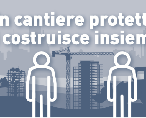 Immagine iniziativa "un cantiere protetto" contenimento COVID-19